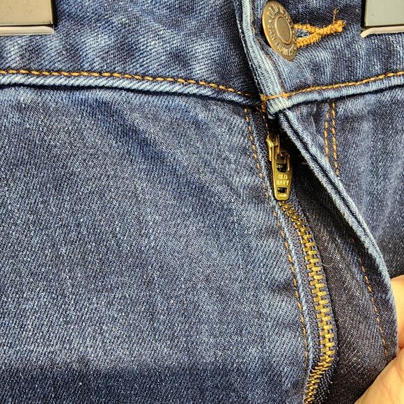 Old Navy Kicker Bootcut Jeans Size 18 Tall Long Blue Dark Wash High Rise Stretch - Picture 7 of 14